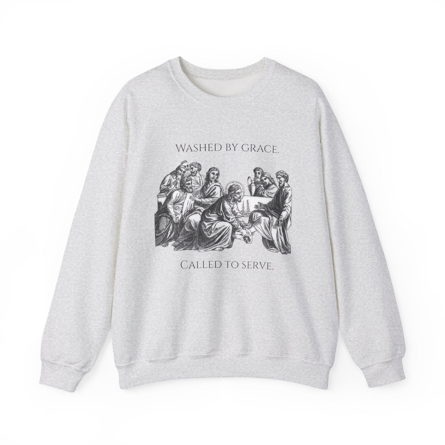 Washed by Grace, Called to Serve Crewneck